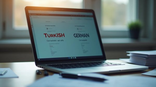 Schnelle Übersetzung für offizielle Anerkennung Türkisch